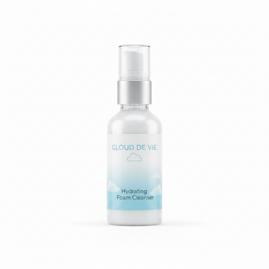 Cloud De Vie Hydrating Foam Cleanser – Gentle Daily Face Wash for Soft, Refreshed Skin