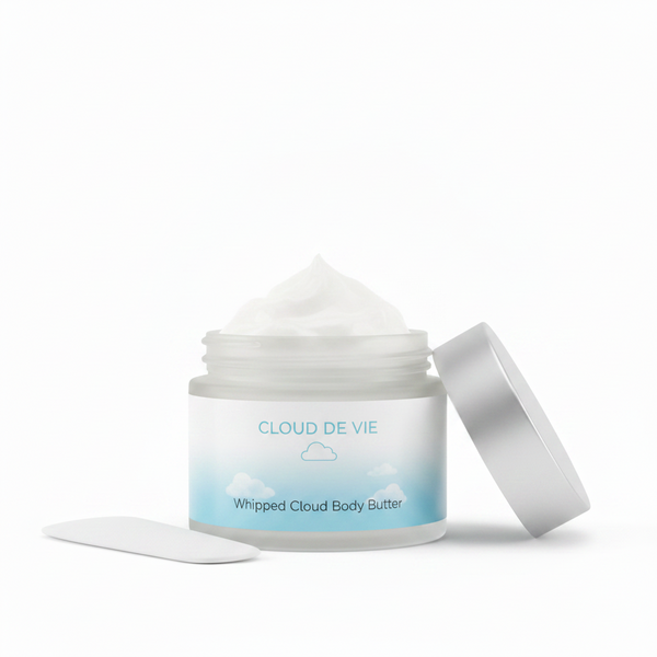 Cloud De Vie Whipped Cloud Body Butter – Ultra-Hydrating, Fluffy Whipped Texture for Silky Soft Skin